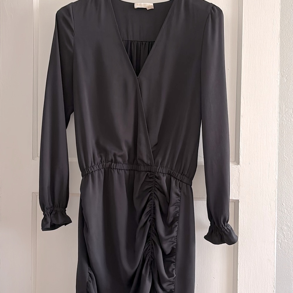 Ramy Brook Black Scrunch Skirt dress